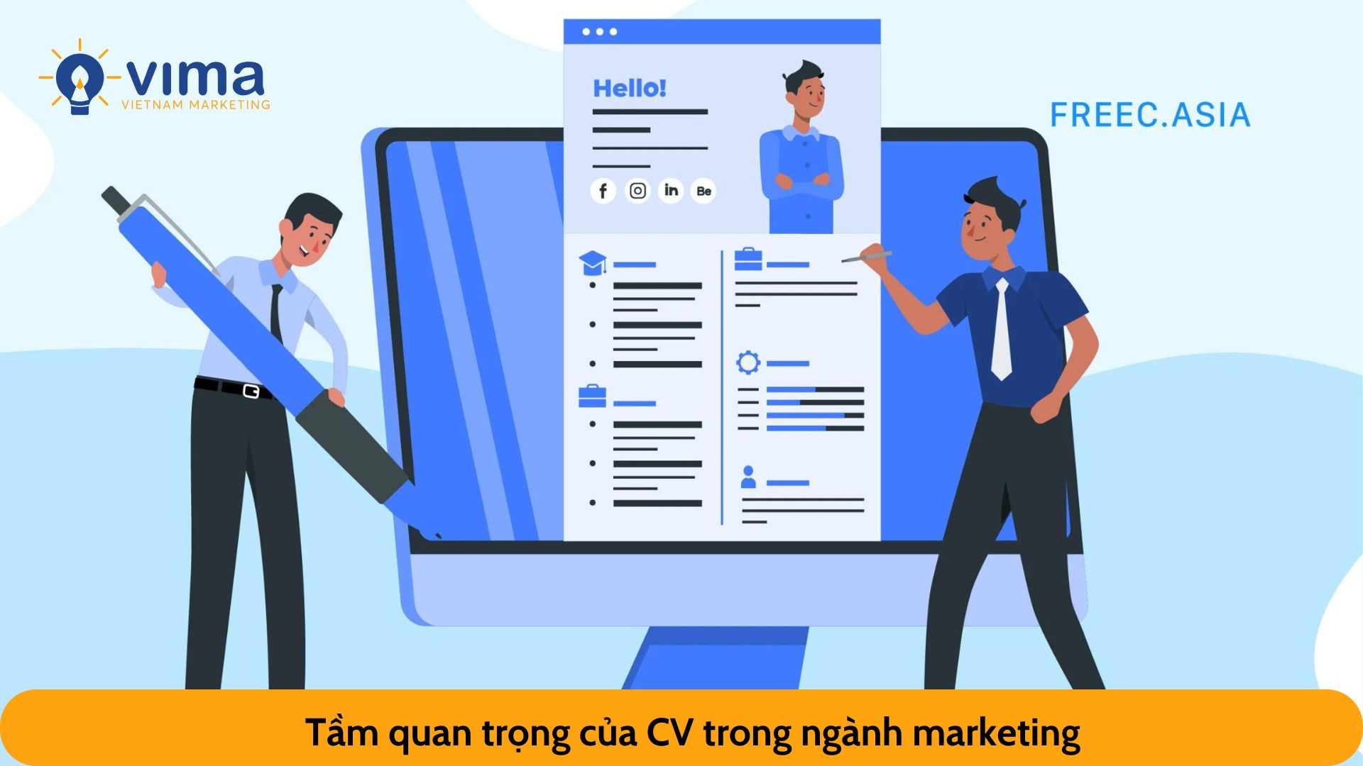 Tầm quan trọng của CV trong ngành marketing